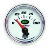 2-1/16" OIL PRESSURE, 0-100 PSI, NV